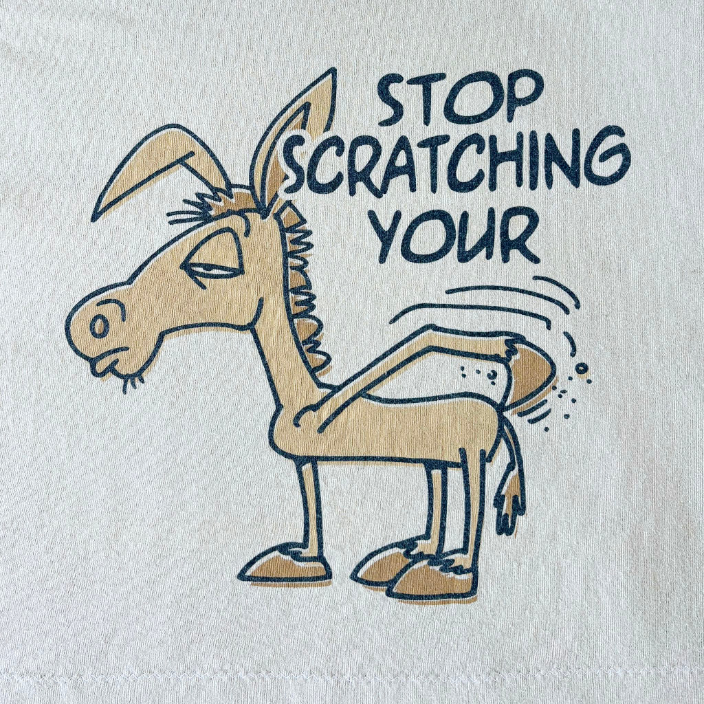 "Stop Scratching Your...' Cropped T-shirt