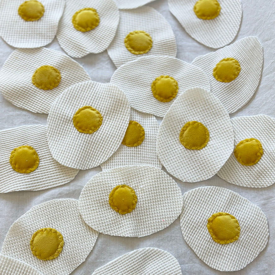 Vegan Fried Egg Patches