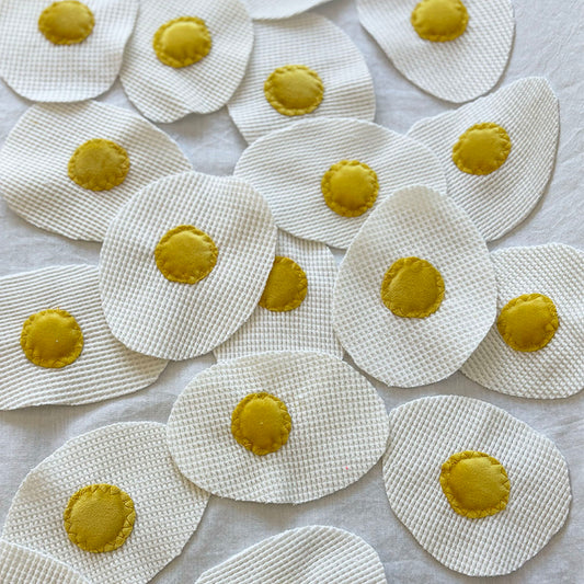 Vegan Fried Egg Patches