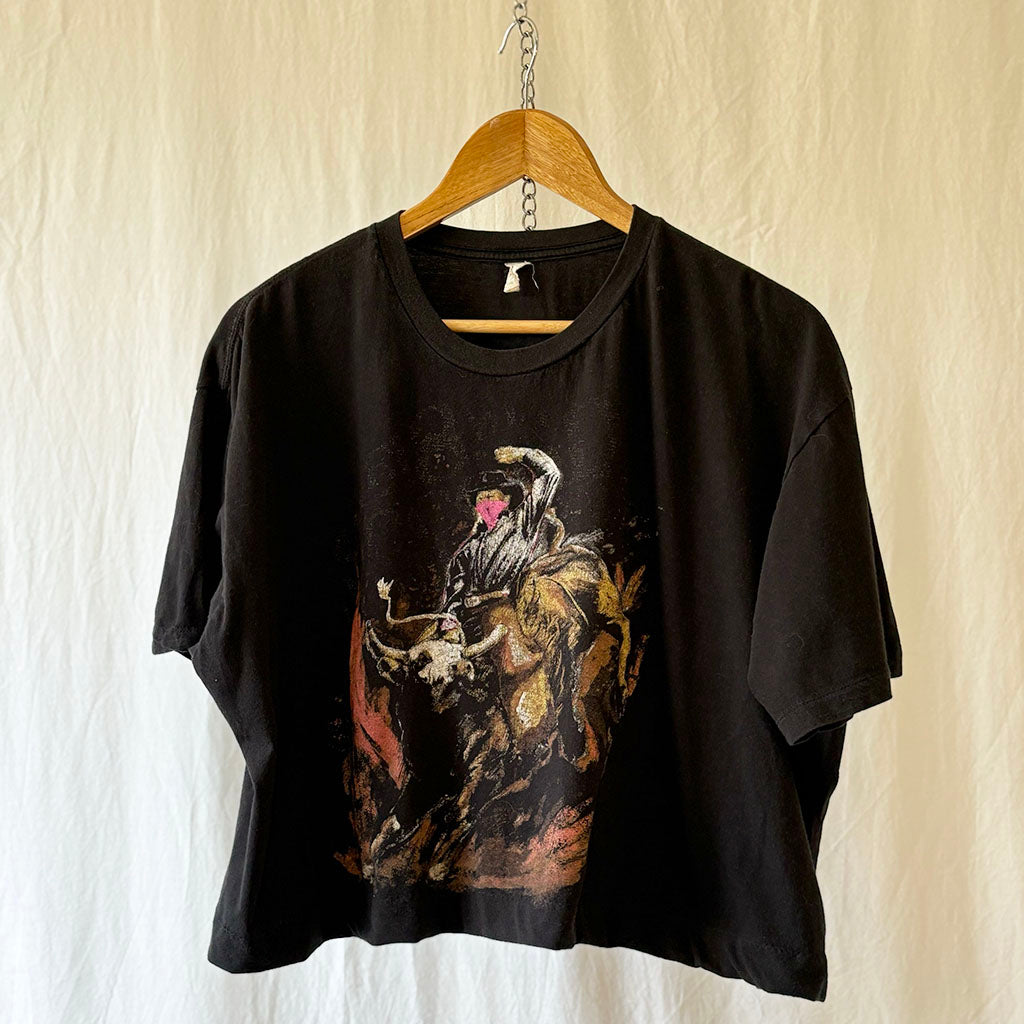Eight Second Outlaw Cropped Rodeo T-Shirt
