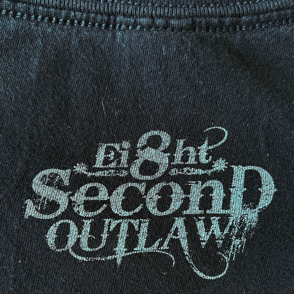 Eight Second Outlaw Cropped Rodeo T-Shirt