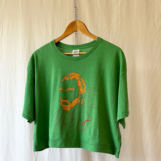 Vintage Vincent Van Gogh Cropped Vintage T-Shirt