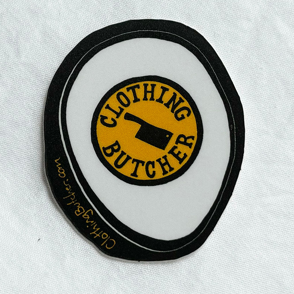 2" Clothing Butcher Sticker