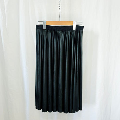 Wet Look Circle Skirt